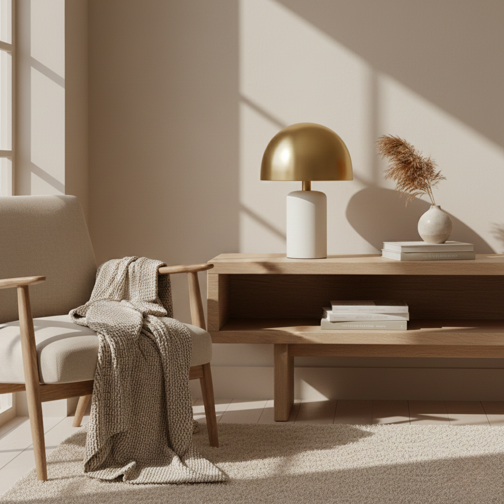 Modern Dome Table Lamp