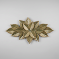 Layered Leaf Wall Décor